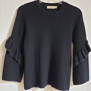 Tory Burch - Navy Blue Wool Pullover Sweater Top.  Size XS